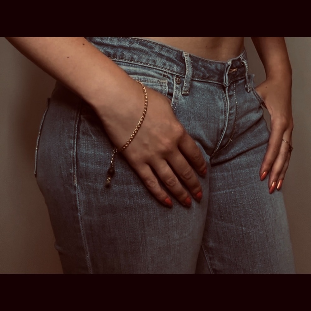 Chic Gold “Ball & Chain” Bracelet